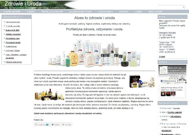 Zdrowie i uroda z aloesem Zdrowie i uroda z aloesem